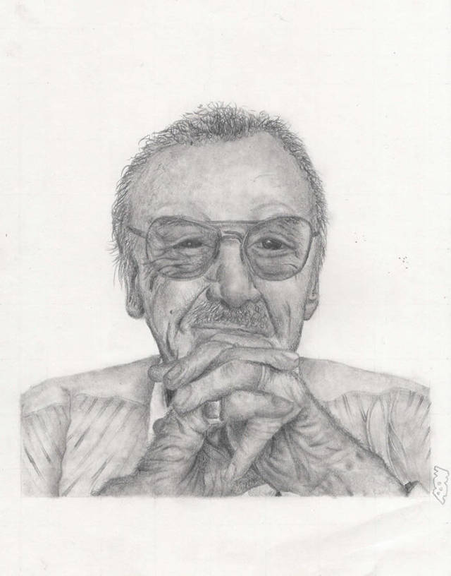 #StanLee - Absolutely Breathtaking Tributes To Stan Lee (45 pics)