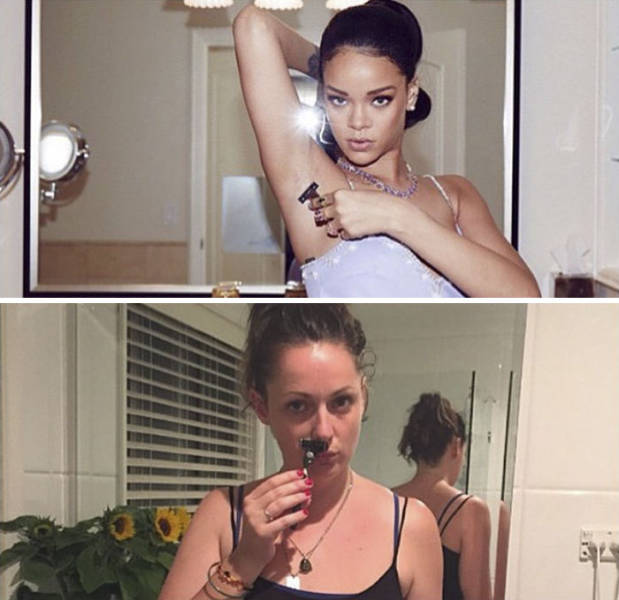 Celeste Barbar Australian comedian is recreating celebrity Instagram pics (36 pics)