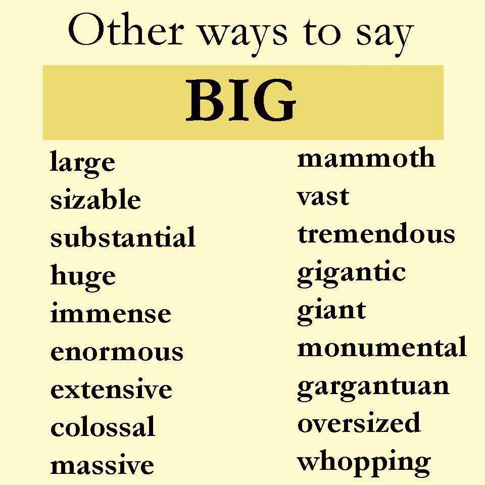 30 Other Ways To Say Common Things