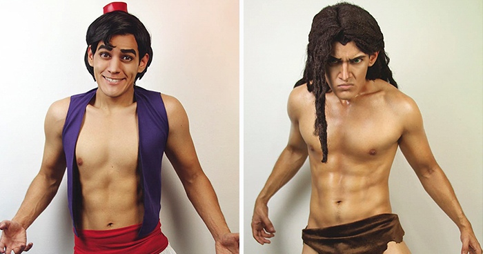 Cosplayer Jonathan Stryker Can Turn Himself Into Any Disney Character