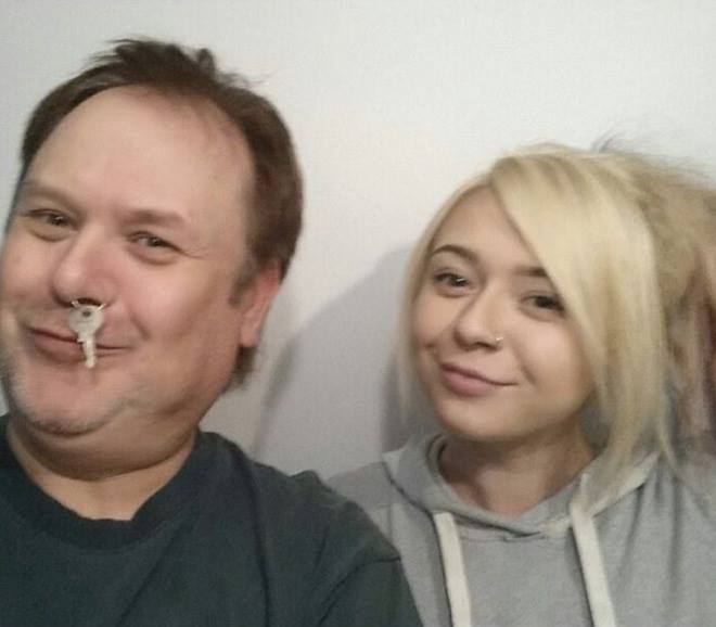 This Dad Trolls Daughter by Recreating Her Selfies (16 Pics)