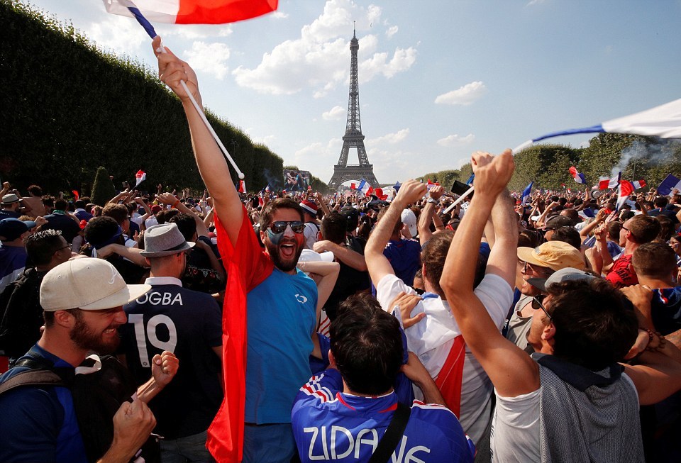 FIFA World Cup: France's World Cup celebrations (35 Pics)