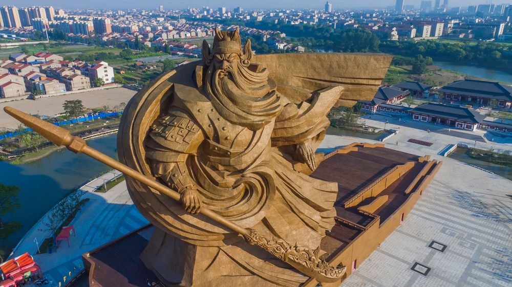 Colossal Statue of Guan Yu in Jingzhou