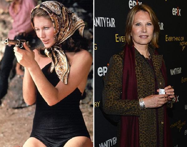 Iconic James Bond girls back in the day and today (31 Photos)