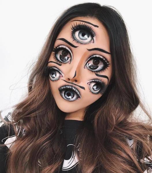 Mimi Choi’s Amazing Illusory Make Ups Will Mess With Your Eyes (30 pics)