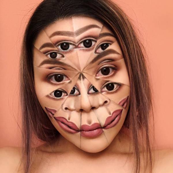 Mimi Choi’s Amazing Illusory Make Ups Will Mess With Your Eyes (30 pics)