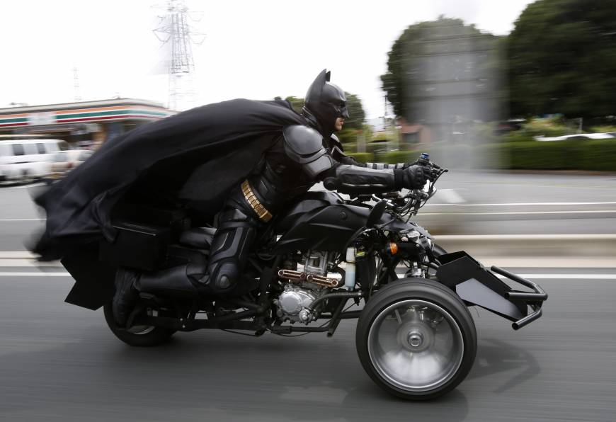 Meet Japan's Batman - Chibatman a real life Dark Knight