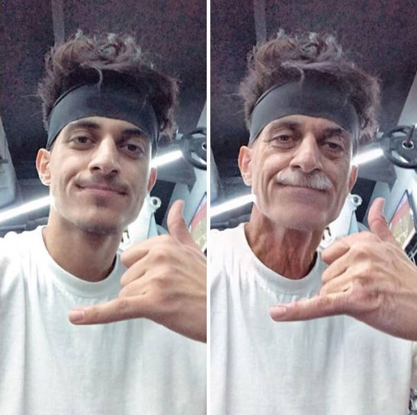 FaceApp - New FaceApp Filter Can Turn You Into An Old Person (41 pics)