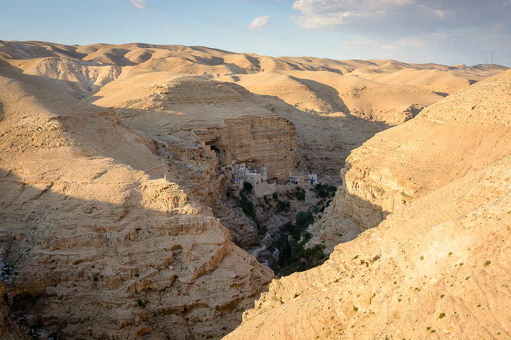 The Most Amazing Monastery of Saint George in Wadi Kelt Canyon