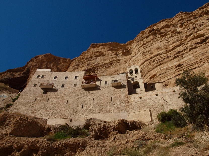 The Most Amazing Monastery of Saint George in Wadi Kelt Canyon