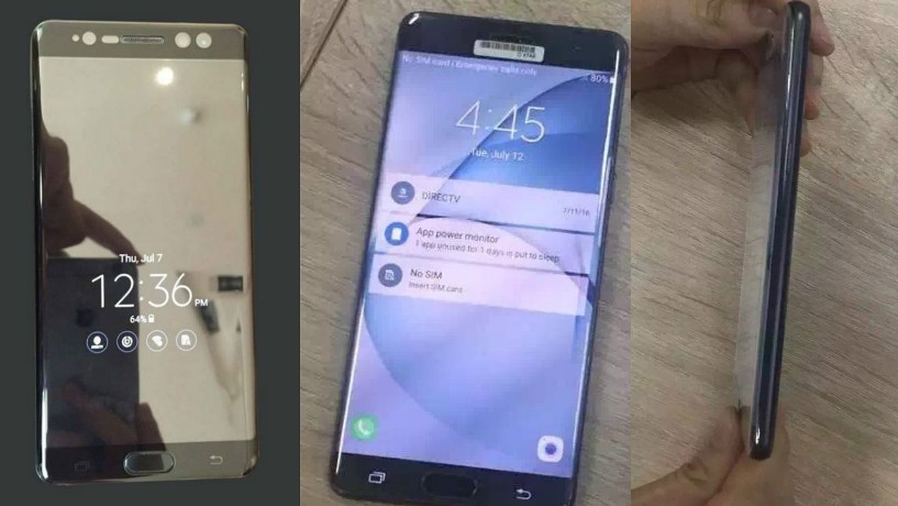 Galaxy Note 7 leaked Photos