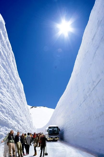 Most Beautiful Snow Canyon Roads in Japan