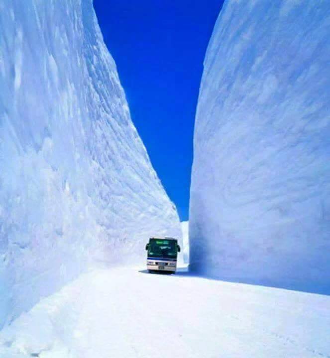 Most Beautiful Snow Canyon Roads in Japan