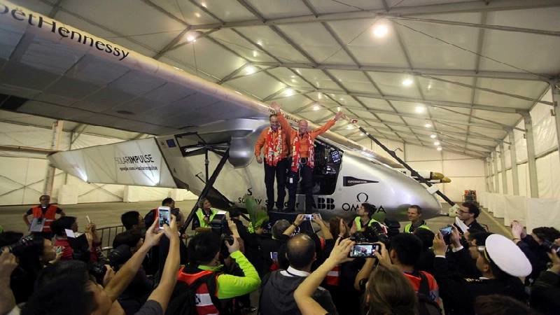 The world’s largest solar-powered aircraft - Solar Impulse 2 plane completes round-the-world trip 