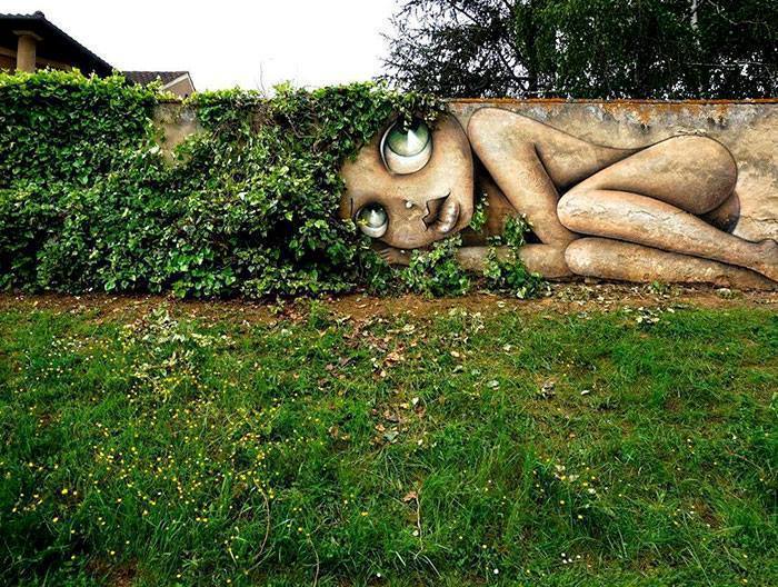 Best Of 18 Most Amazing Street Art Collection With Real Botanical Hair