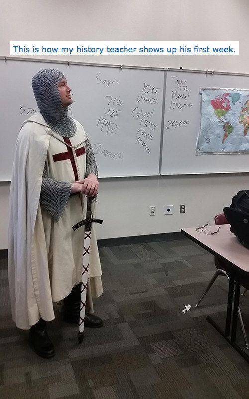 These Teachers Have Gone Past Traditional Limits Of Their Jobs And Became Awesome (21 pics)
