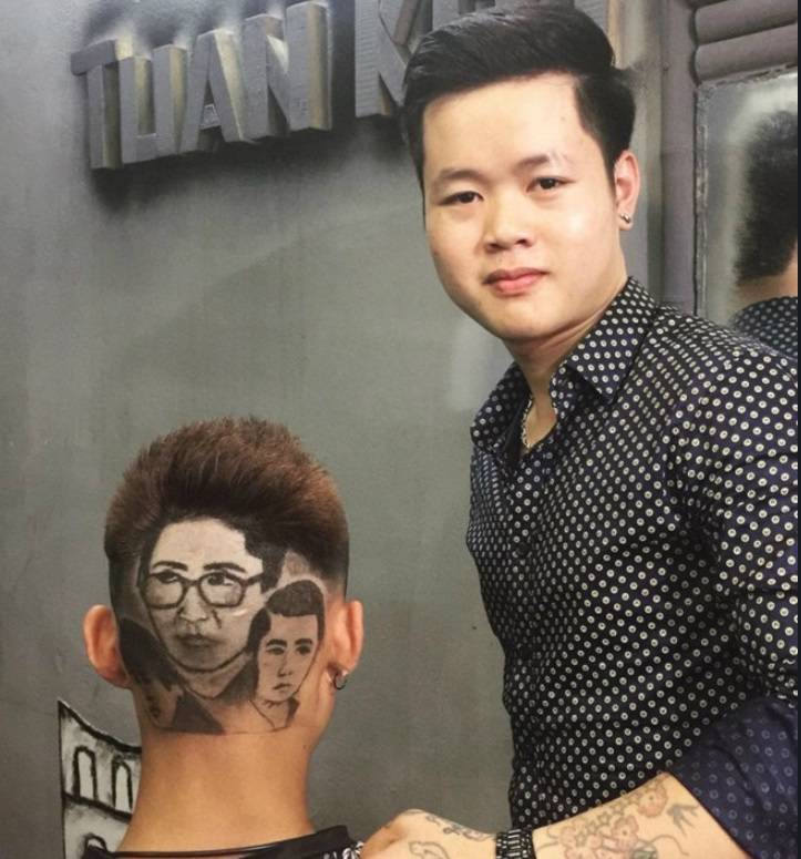 This Vietnamese Hairstylist Uses Backs Of People’s Heads As Canvases! (19 PICS)