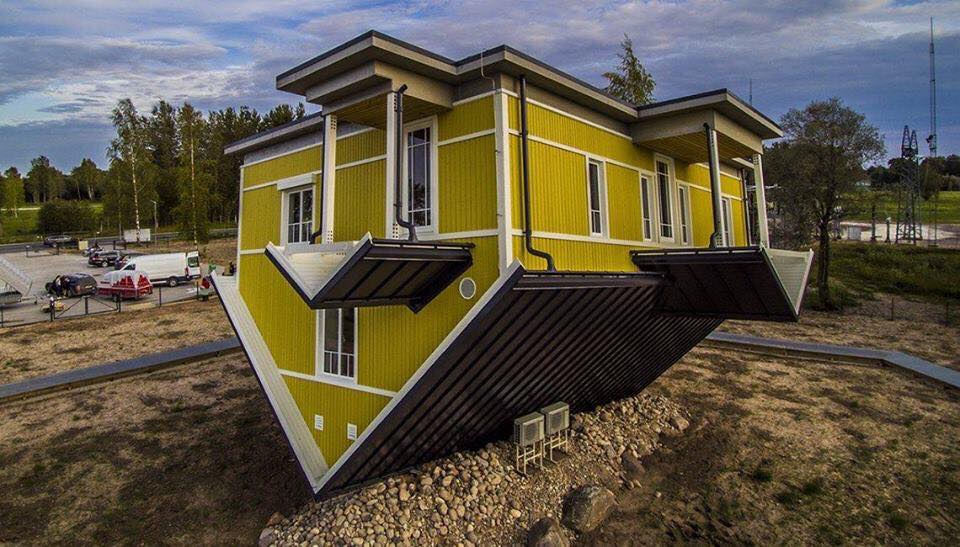 17 Awesome Upside Down Buildings In The World