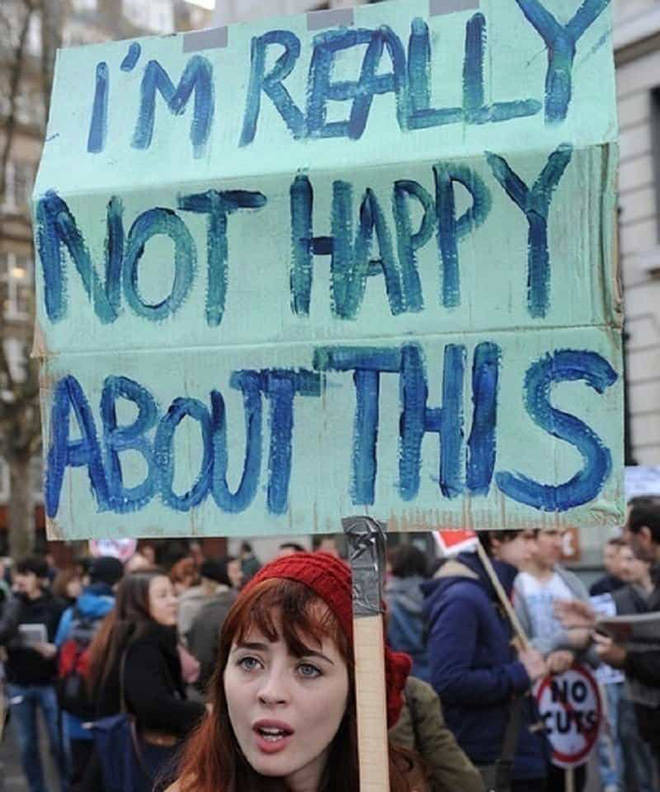 When You Are Very Polite But Still Have To Protest (20 pics)