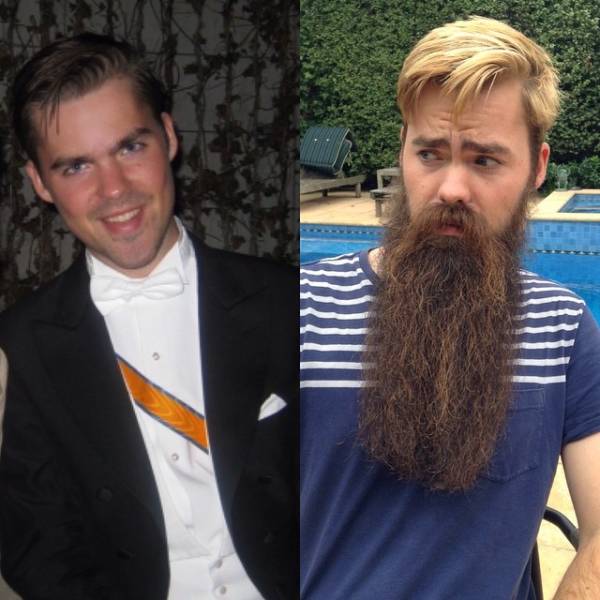 These 19 With And Without Beard Photos Are Perfect Examples Of Greatest Contrast