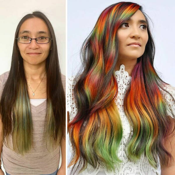 OMG: Women Who Went For Unusual Hair Colors (27 Pics)