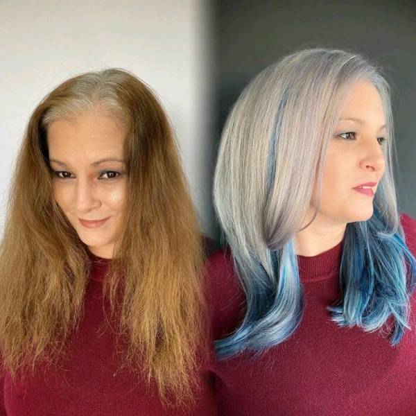 OMG: Women Who Went For Unusual Hair Colors (27 Pics)